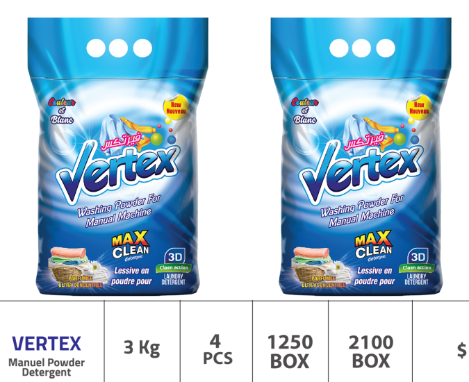 Normal çamaşır makineleri için Vertex 3kg